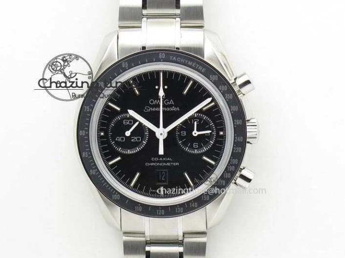 0401 Elegant Seamaster 300 Heritage SS VSF 1:1 Best Edition Blue Dial on SS Bracelet A 7701